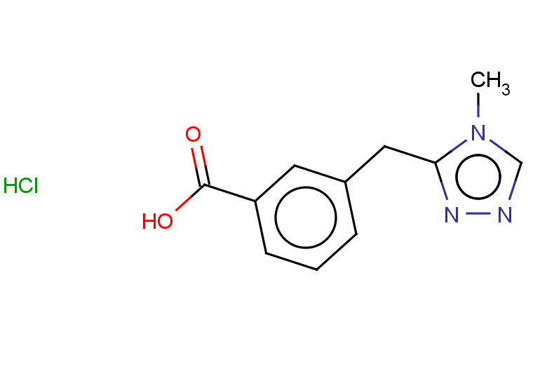3-[(4-methyl-4H-1,2,4-triazol-3-yl)methyl]benzoic acid hydrochloride
