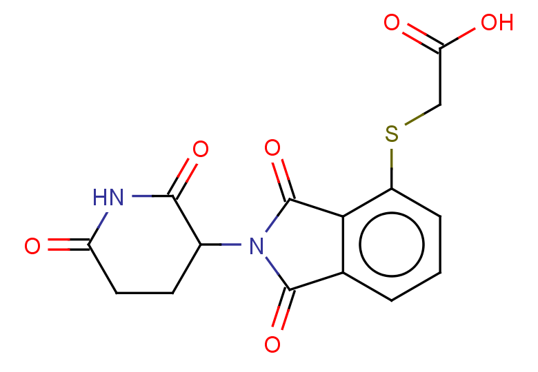 2-{[2-(2,6-dioxopiperidin-3-yl)-1,3-dioxo-2,3-dihydro-1H-isoindol-4-yl]sulfanyl}acetic acid