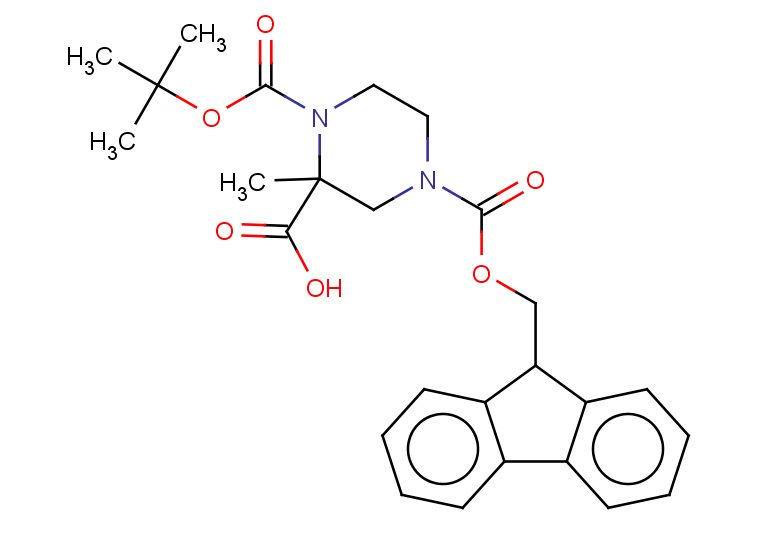 1-[(tert-butoxy)carbonyl]-4-[(9H-fluoren-9-ylmethoxy)carbonyl]-2-methylpiperazine-2-carboxylic acid