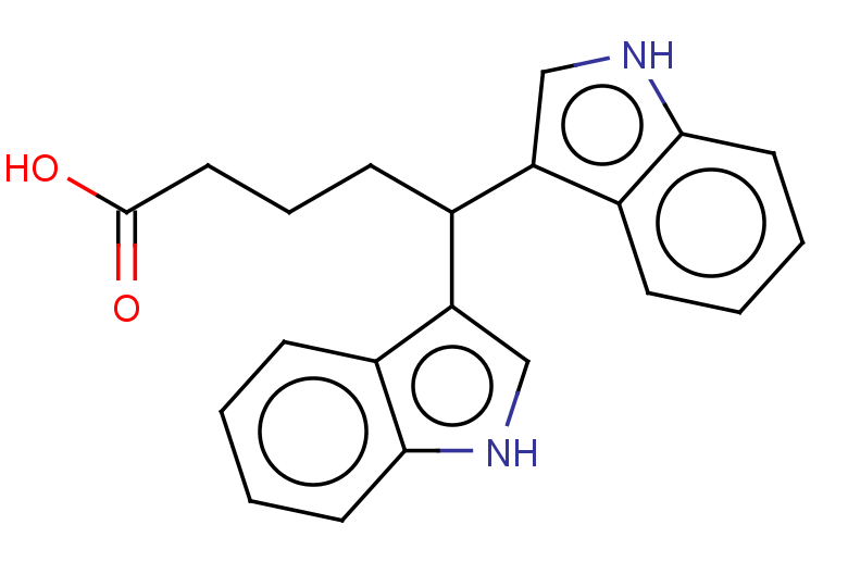 5,5-bis(1H-indol-3-yl)pentanoic acid