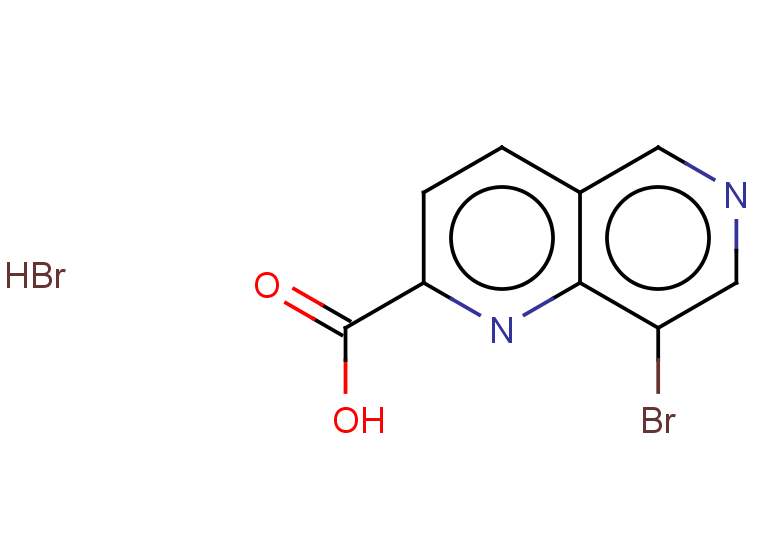 8-bromo-1,6-naphthyridine-2-carboxylic acid hydrobromide