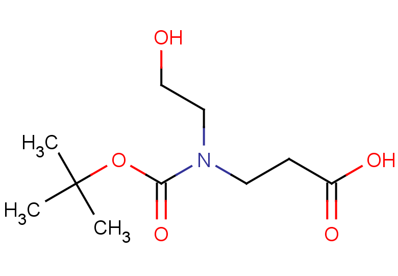 3-{[(tert-butoxy)carbonyl](2-hydroxyethyl)amino}propanoic acid