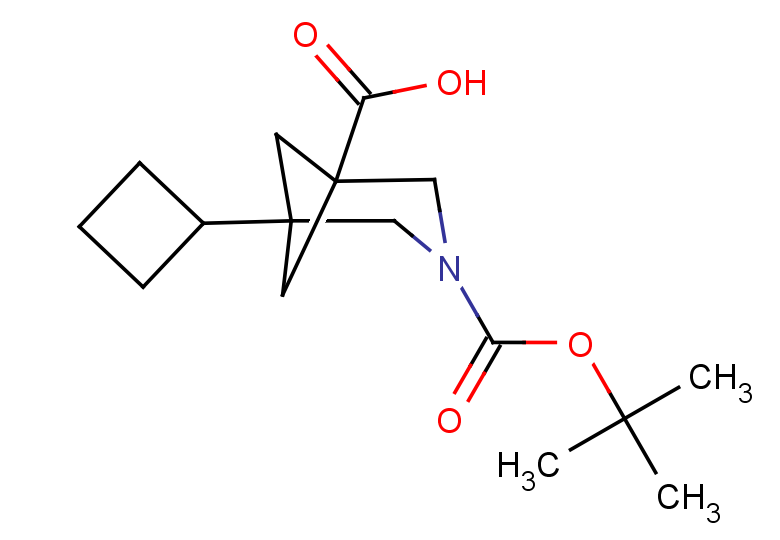 3-[(tert-butoxy)carbonyl]-5-cyclobutyl-3-azabicyclo[3.1.1]heptane-1-carboxylic acid