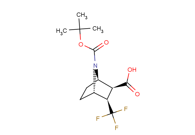 (1R,2S,3R,4S)-7-[(tert-butoxy)carbonyl]-3-(trifluoromethyl)-7-azabicyclo[2.2.1]heptane-2-carboxylic acid