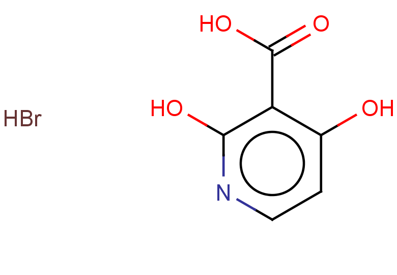 2,4-dihydroxypyridine-3-carboxylic acid hydrobromide