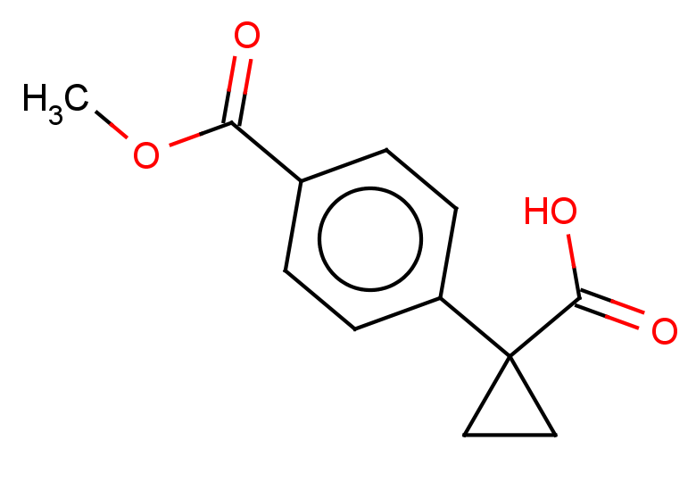 1-[4-(methoxycarbonyl)phenyl]cyclopropane-1-carboxylic acid