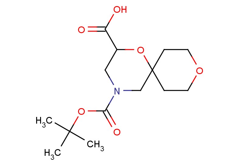 4-[(tert-butoxy)carbonyl]-1,9-dioxa-4-azaspiro[5.5]undecane-2-carboxylic acid