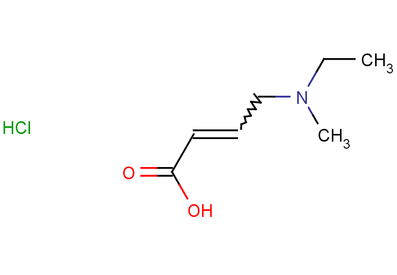 4-[ethyl(methyl)amino]but-2-enoic acid hydrochloride