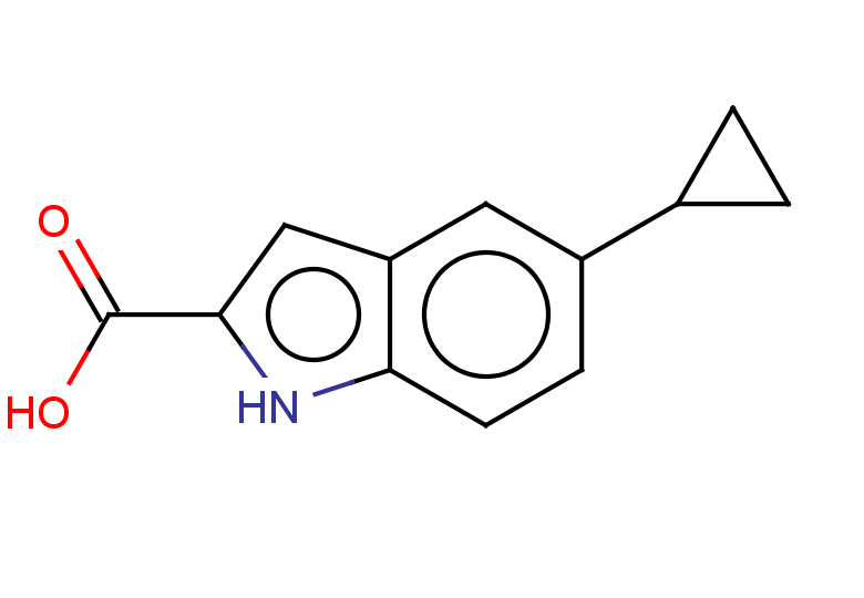 5-cyclopropyl-1H-indole-2-carboxylic acid