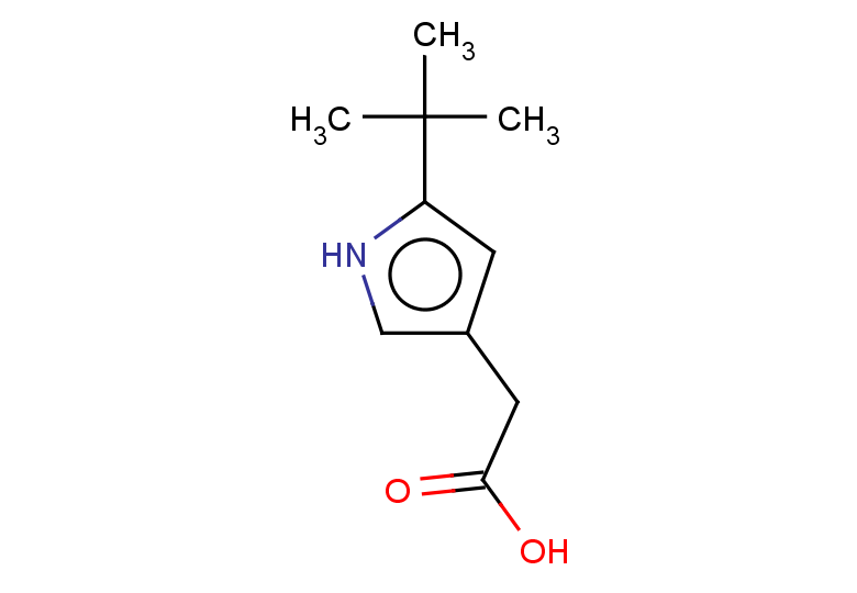 2-(5-tert-butyl-1H-pyrrol-3-yl)acetic acid
