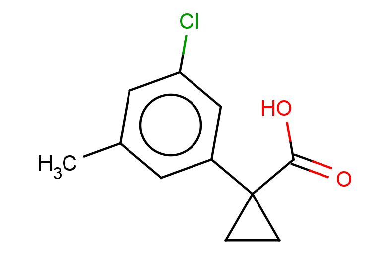 1-(3-chloro-5-methylphenyl)cyclopropane-1-carboxylic acid
