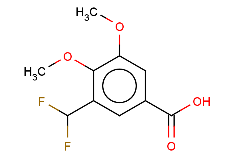 3-(difluoromethyl)-4,5-dimethoxybenzoic acid