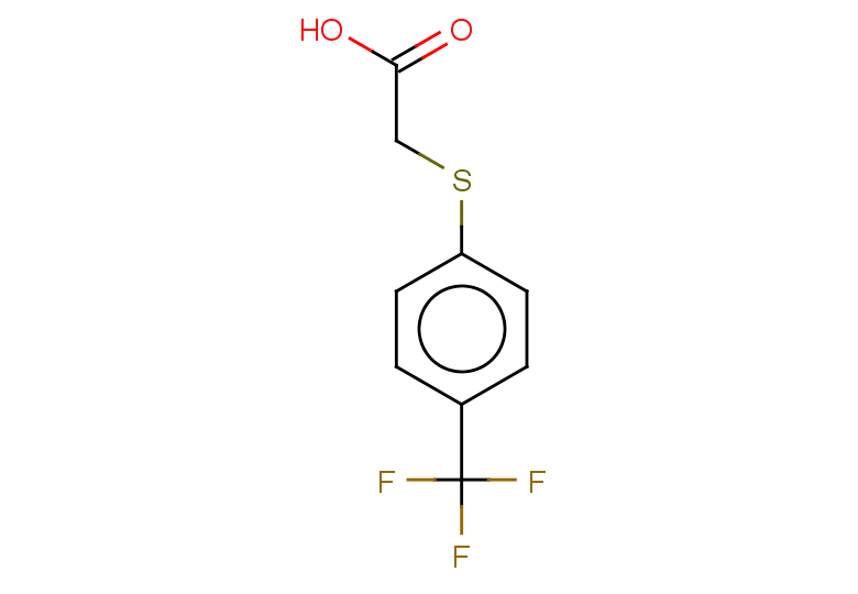2-{[4-(trifluoromethyl)phenyl]sulfanyl}acetic acid
