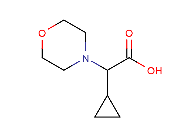 2-cyclopropyl-2-(morpholin-4-yl)acetic acid