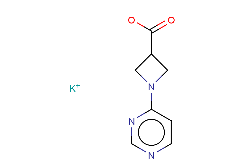 potassium 1-(pyrimidin-4-yl)azetidine-3-carboxylate