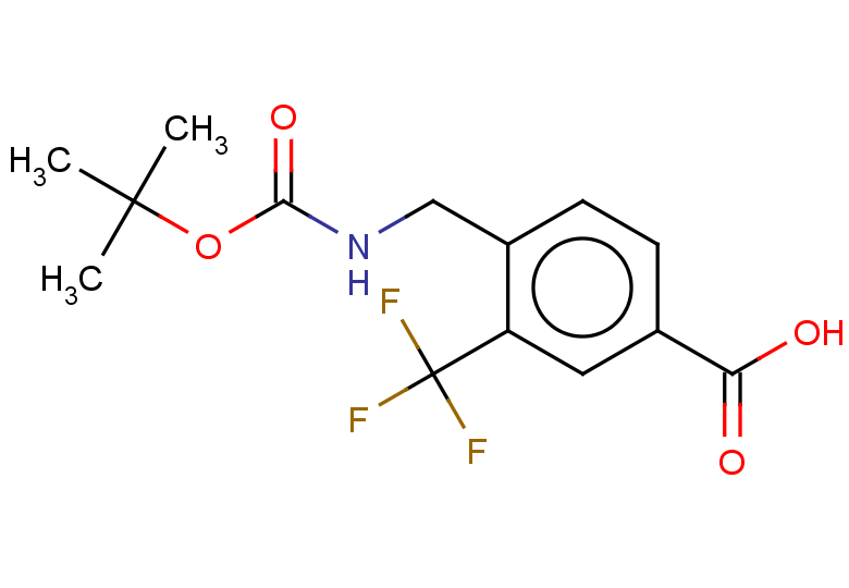 4-({[(tert-butoxy)carbonyl]amino}methyl)-3-(trifluoromethyl)benzoic acid