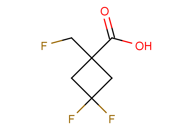3,3-difluoro-1-(fluoromethyl)cyclobutane-1-carboxylic acid