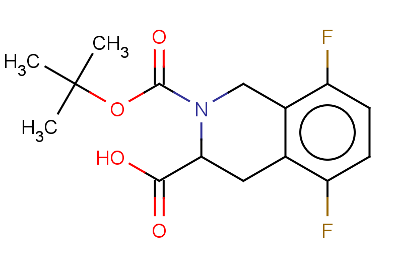 2-[(tert-butoxy)carbonyl]-5,8-difluoro-1,2,3,4-tetrahydroisoquinoline-3-carboxylic acid