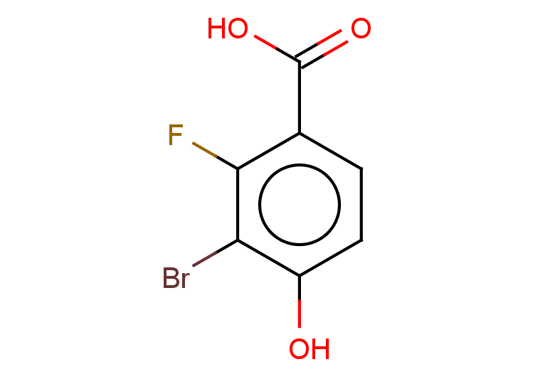 3-bromo-2-fluoro-4-hydroxybenzoic acid