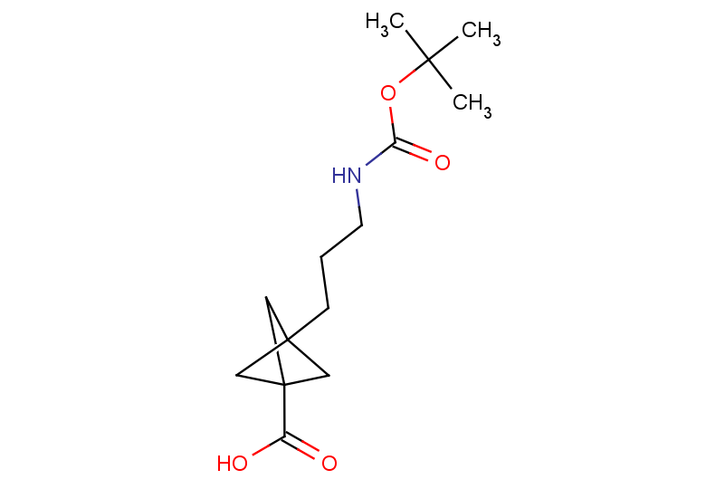 3-(3-{[(tert-butoxy)carbonyl]amino}propyl)bicyclo[1.1.1]pentane-1-carboxylic acid