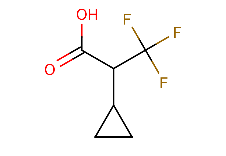 2-cyclopropyl-3,3,3-trifluoropropanoic acid