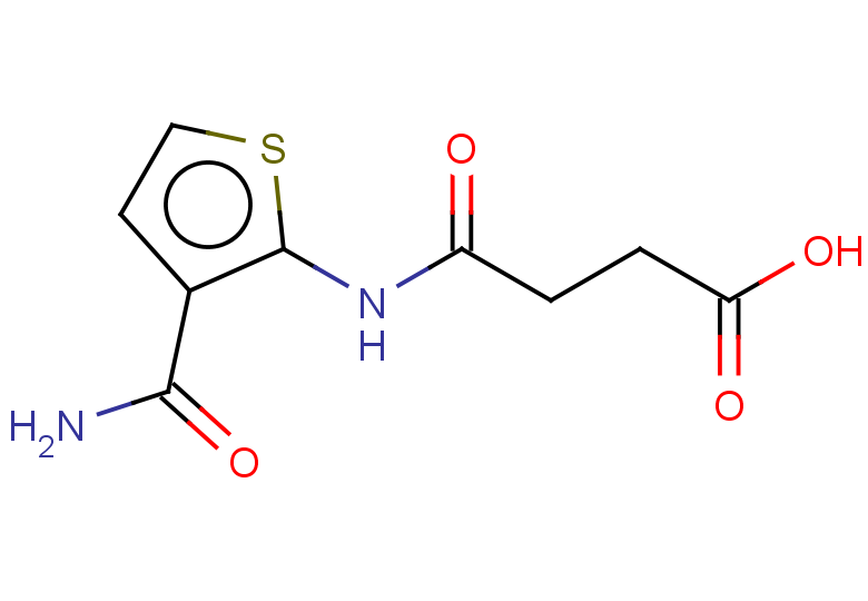 3-[(3-carbamoylthiophen-2-yl)carbamoyl]propanoic acid