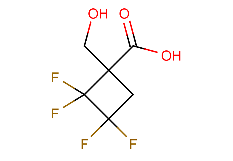 2,2,3,3-tetrafluoro-1-(hydroxymethyl)cyclobutane-1-carboxylic acid