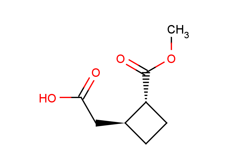 2-[(1S,2R)-2-(methoxycarbonyl)cyclobutyl]acetic acid