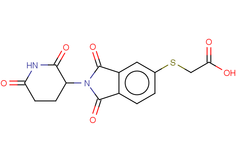 2-{[2-(2,6-dioxopiperidin-3-yl)-1,3-dioxo-2,3-dihydro-1H-isoindol-5-yl]sulfanyl}acetic acid