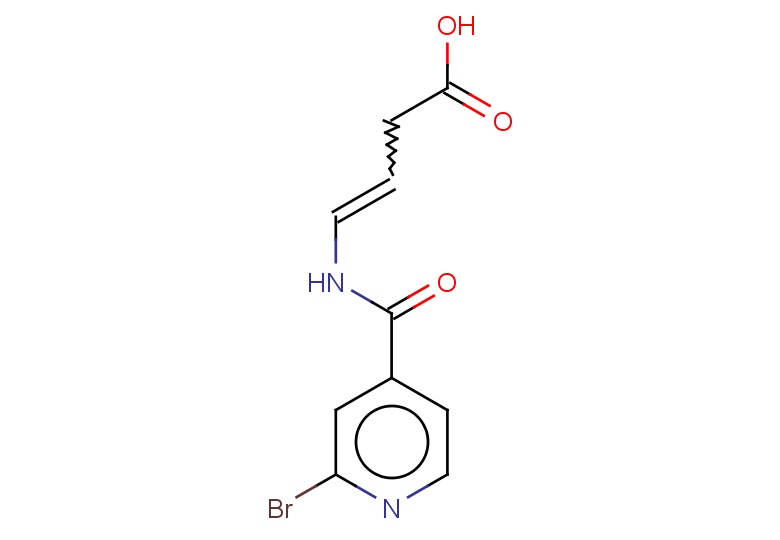 4-[(2-bromopyridin-4-yl)formamido]but-3-enoic acid