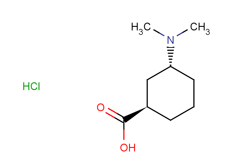 (1R,3R)-3-(dimethylamino)cyclohexane-1-carboxylic acid hydrochloride