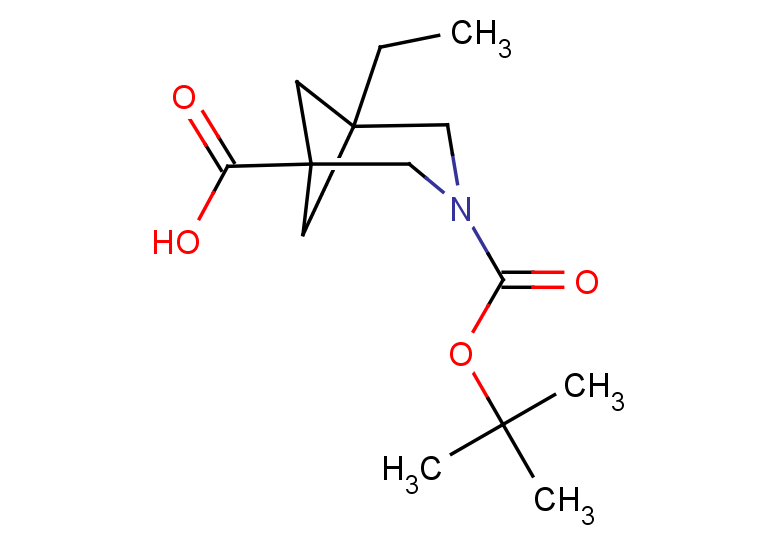 3-[(tert-butoxy)carbonyl]-5-ethyl-3-azabicyclo[3.1.1]heptane-1-carboxylic acid