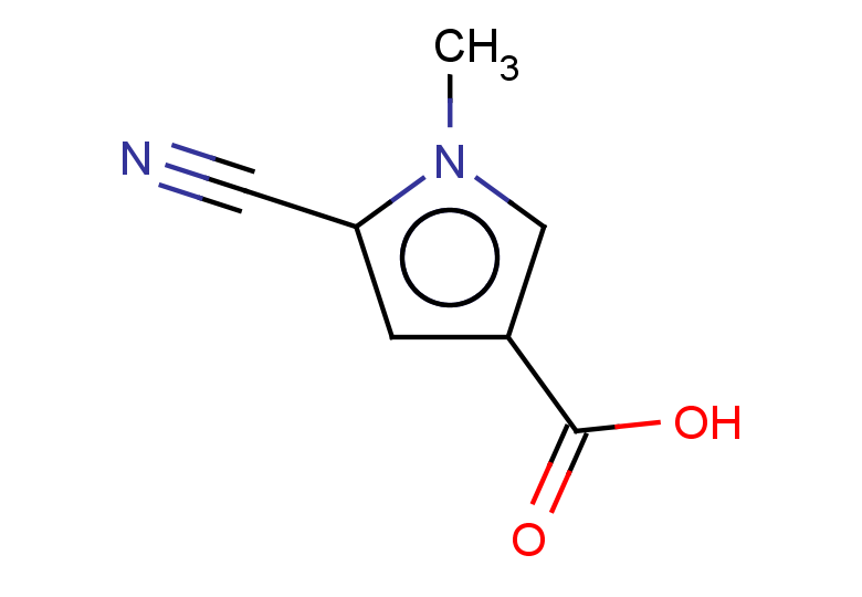 5-cyano-1-methyl-1H-pyrrole-3-carboxylic acid