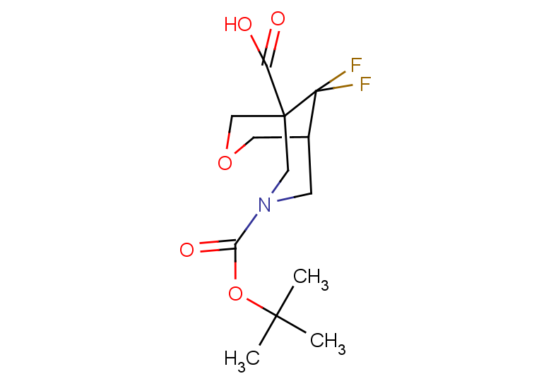 7-[(tert-butoxy)carbonyl]-9,9-difluoro-3-oxa-7-azabicyclo[3.3.1]nonane-1-carboxylic acid