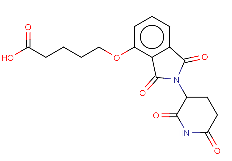 5-{[2-(2,6-dioxopiperidin-3-yl)-1,3-dioxo-2,3-dihydro-1H-isoindol-4-yl]oxy}pentanoic acid