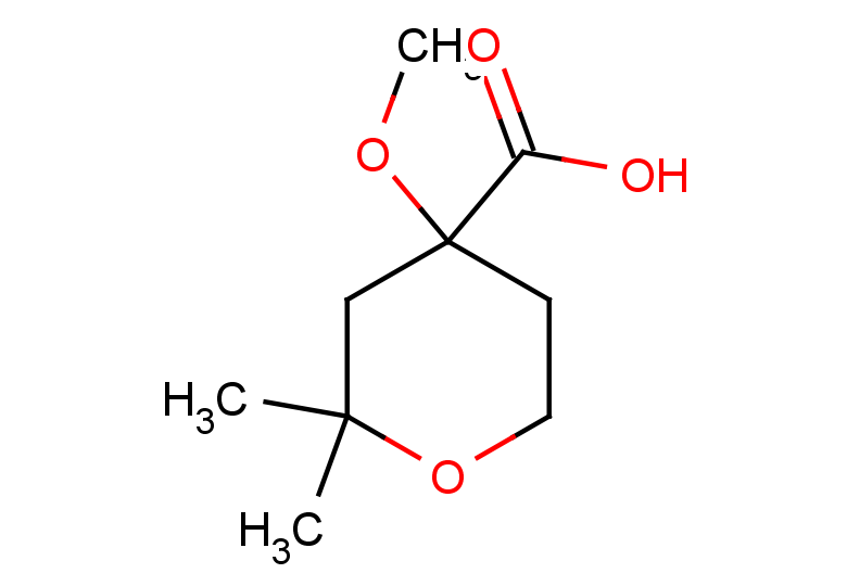 4-methoxy-2,2-dimethyloxane-4-carboxylic acid