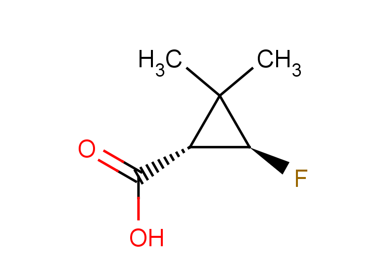 (1S,3S)-3-fluoro-2,2-dimethylcyclopropane-1-carboxylic acid