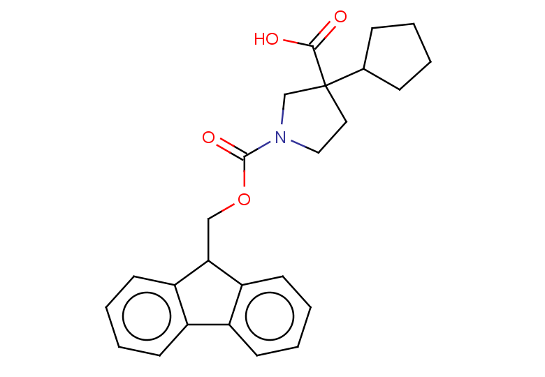 3-cyclopentyl-1-[(9H-fluoren-9-ylmethoxy)carbonyl]pyrrolidine-3-carboxylic acid