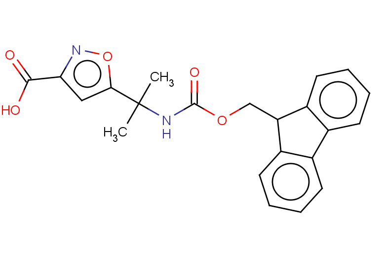 5-(2-{[(9H-fluoren-9-ylmethoxy)carbonyl]amino}propan-2-yl)-1,2-oxazole-3-carboxylic acid