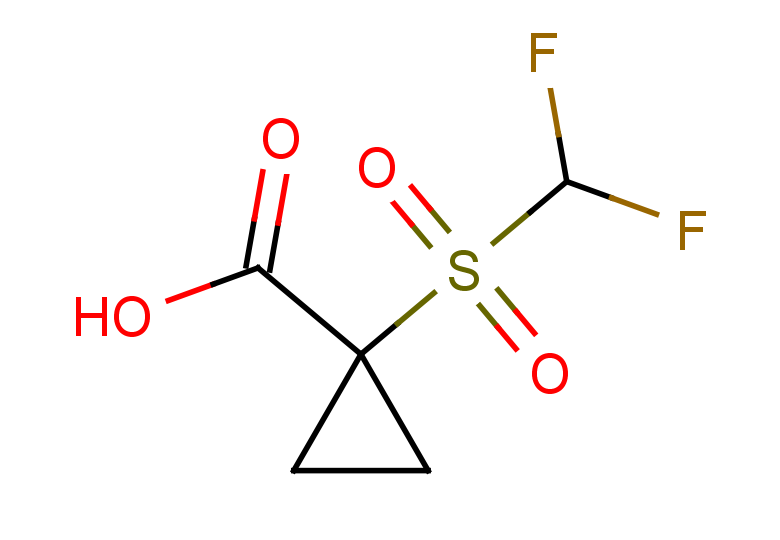 1-(difluoromethane)sulfonylcyclopropane-1-carboxylic acid