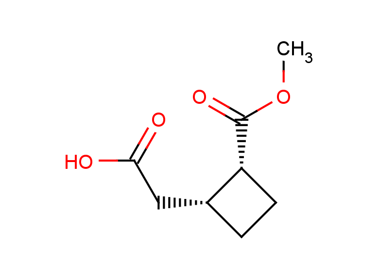 2-[(1R,2R)-2-(methoxycarbonyl)cyclobutyl]acetic acid