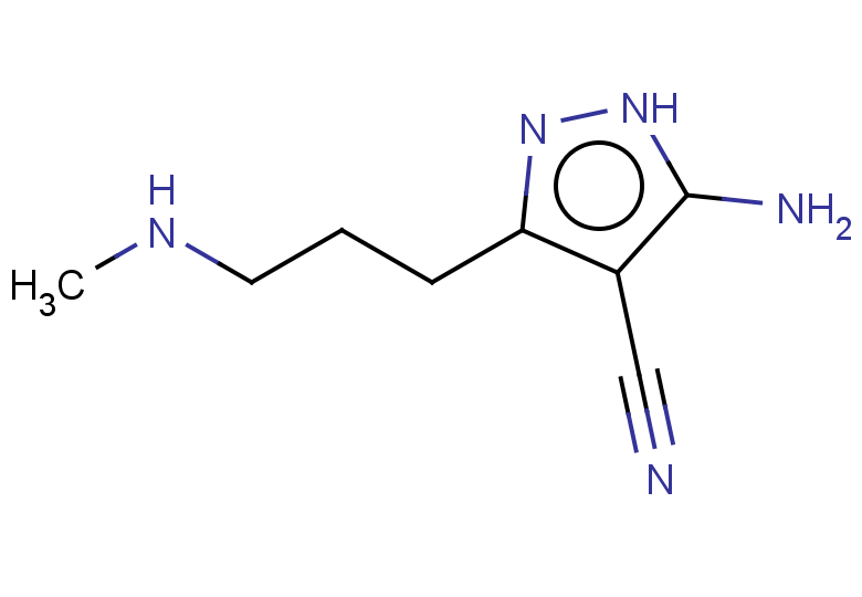5-amino-3-[3-(methylamino)propyl]-1H-pyrazole-4-carbonitrile