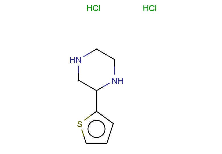 2-(thiophen-2-yl)piperazine dihydrochloride