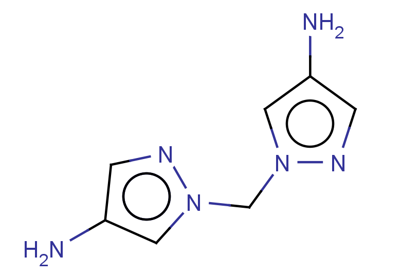 1-[(4-amino-1H-pyrazol-1-yl)methyl]-1H-pyrazol-4-amine
