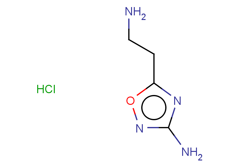 5-(2-aminoethyl)-1,2,4-oxadiazol-3-amine hydrochloride