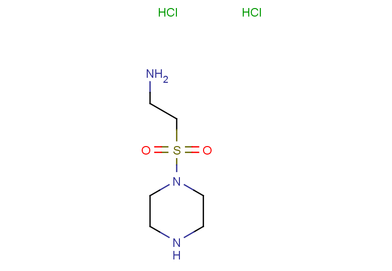 2-(piperazine-1-sulfonyl)ethan-1-amine dihydrochloride