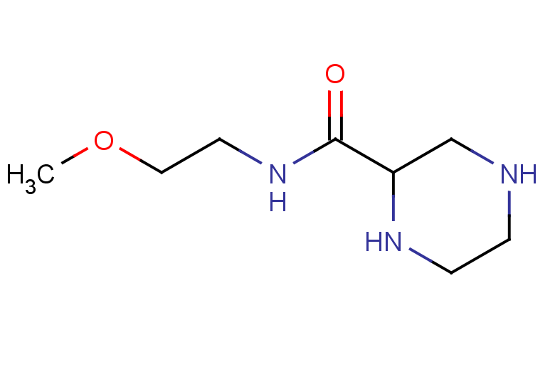 N-(2-methoxyethyl)piperazine-2-carboxamide