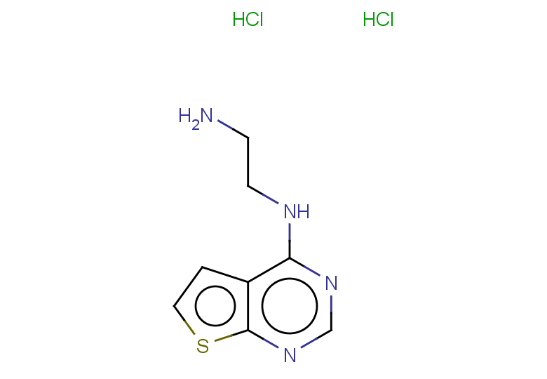 N1-{thieno[2,3-d]pyrimidin-4-yl}ethane-1,2-diamine dihydrochloride