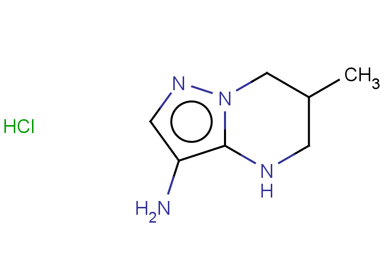6-methyl-4H,5H,6H,7H-pyrazolo[1,5-a]pyrimidin-3-amine hydrochloride