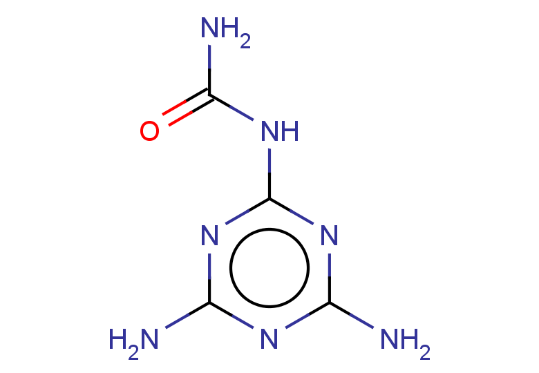 (diamino-1,3,5-triazin-2-yl)urea